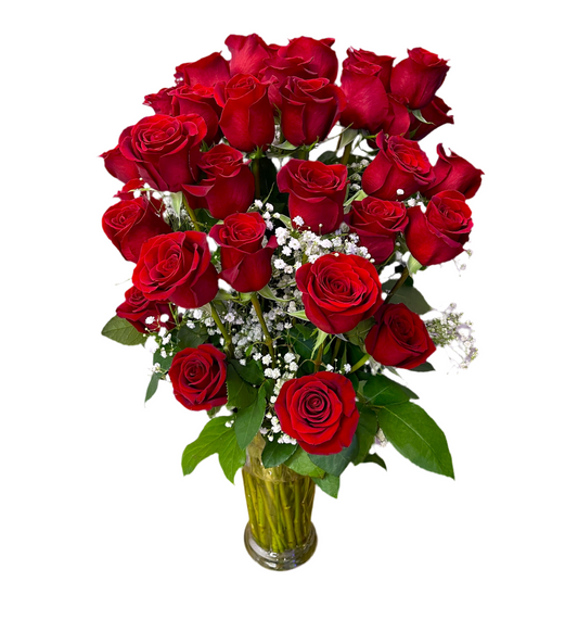 24 Long Stem Roses