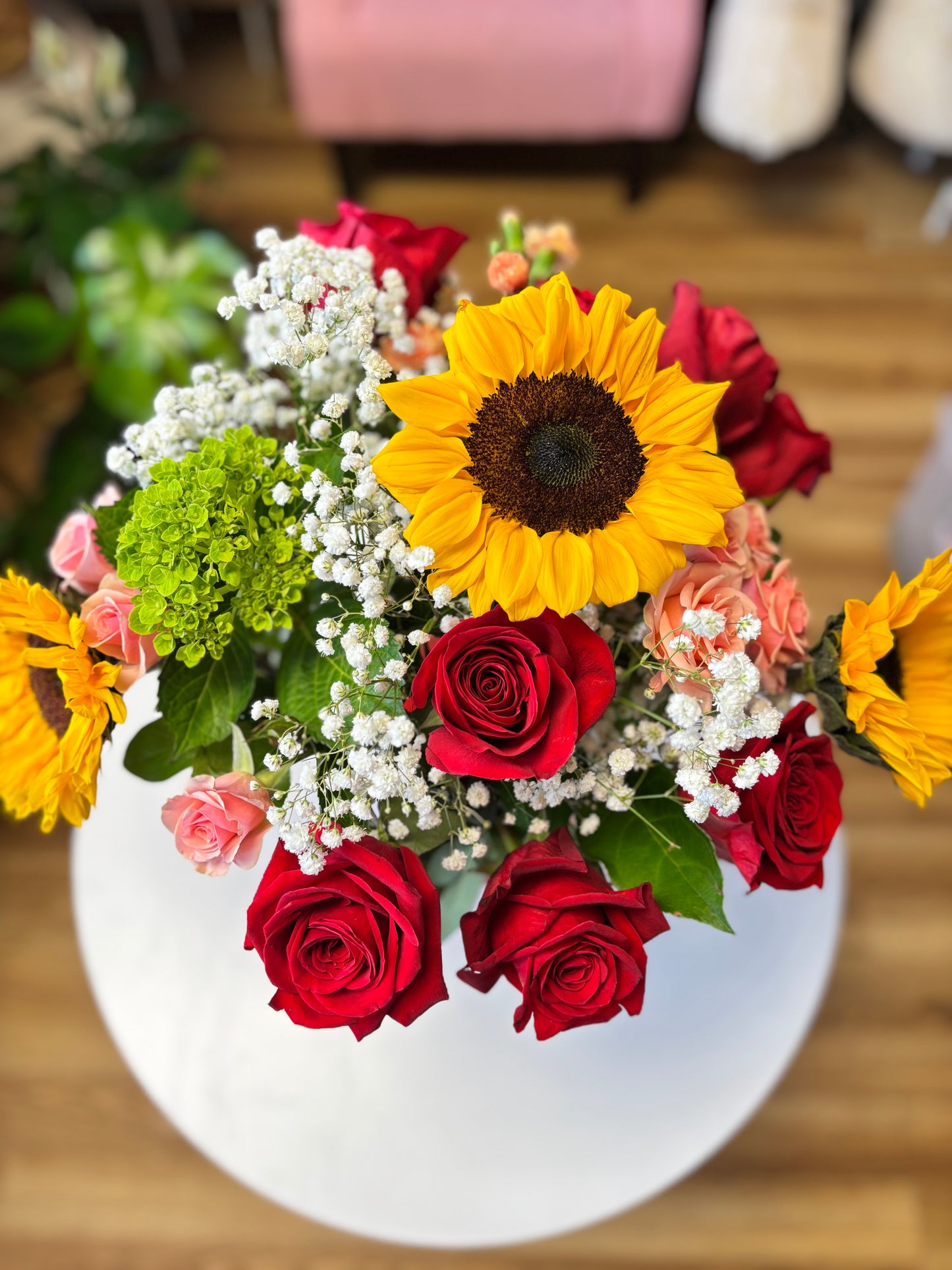 Sunset Vase Arrangement