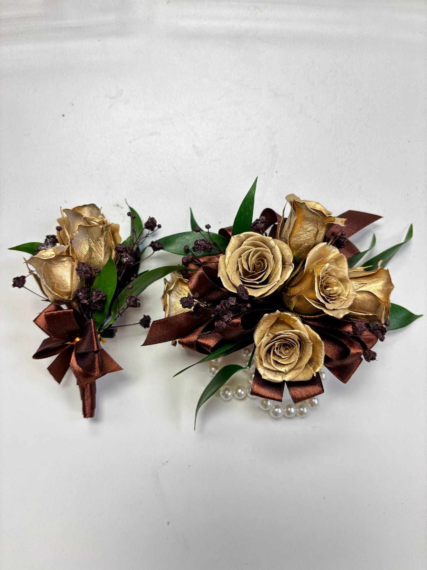 Corsage & Boutonniere Prom Set