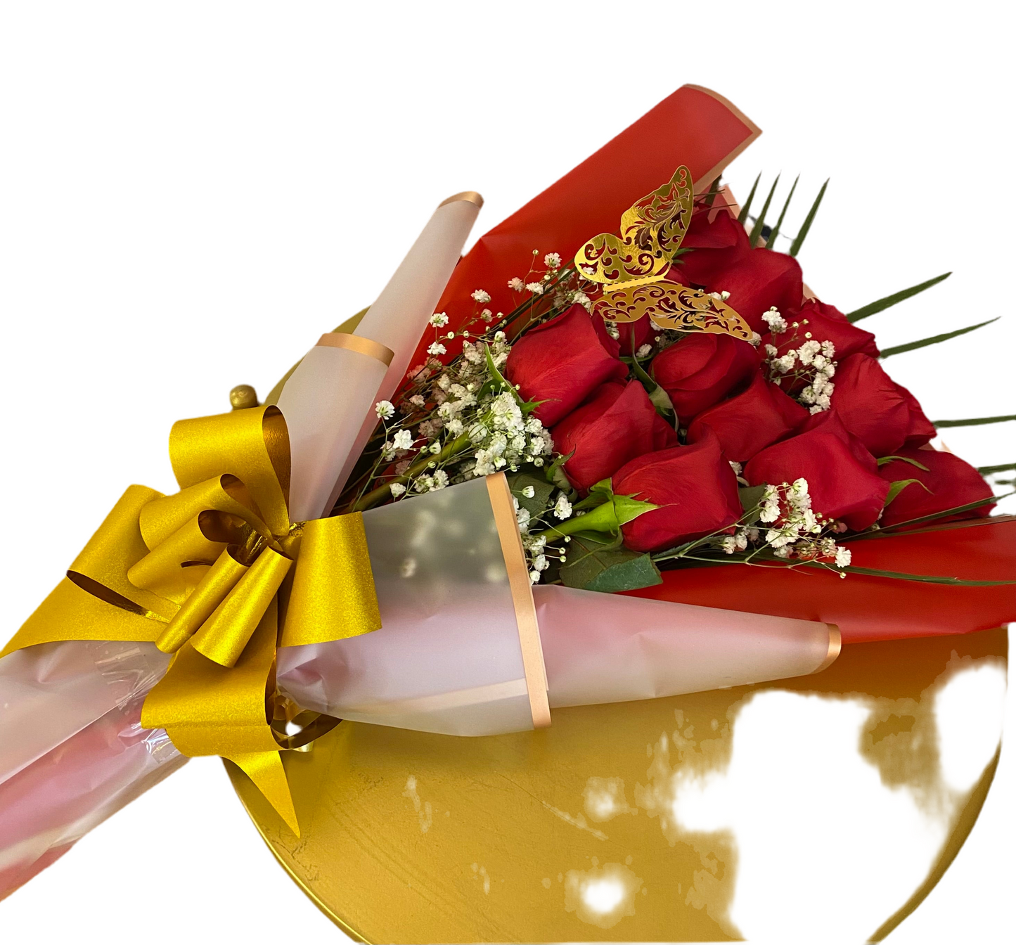 A Dozen Roses Wrapped