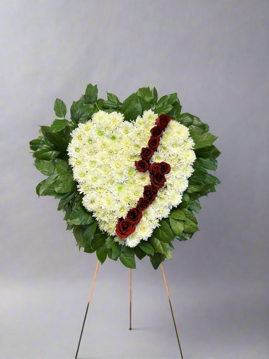 Broken Heart Standing Spray