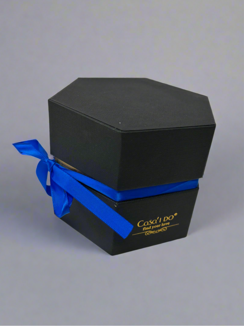 7 Blue Preserved Roses