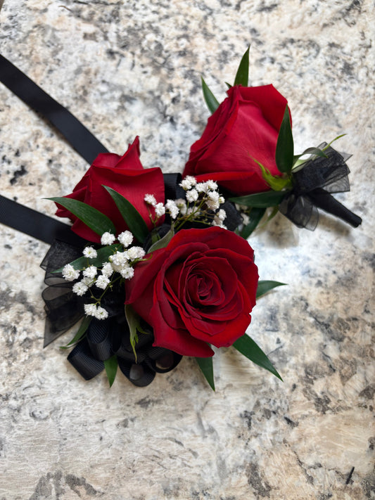 Corsage & Boutonniere Prom Set