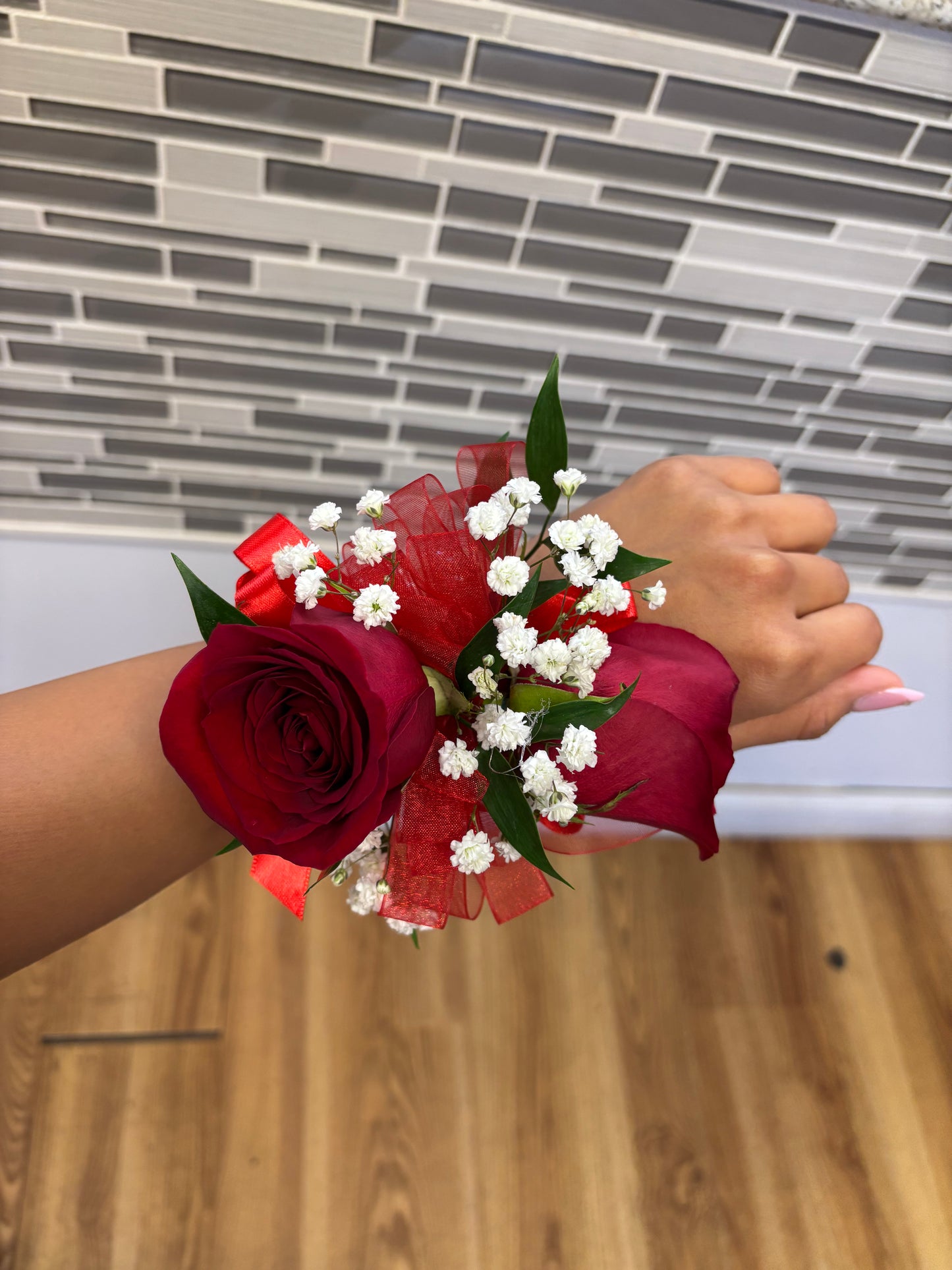 Two Roses Corsage
