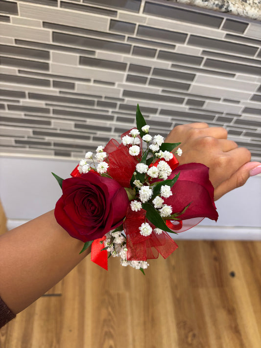 Two Roses Corsage