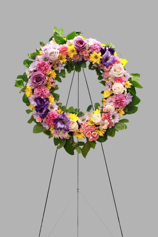 Pastel Wreath