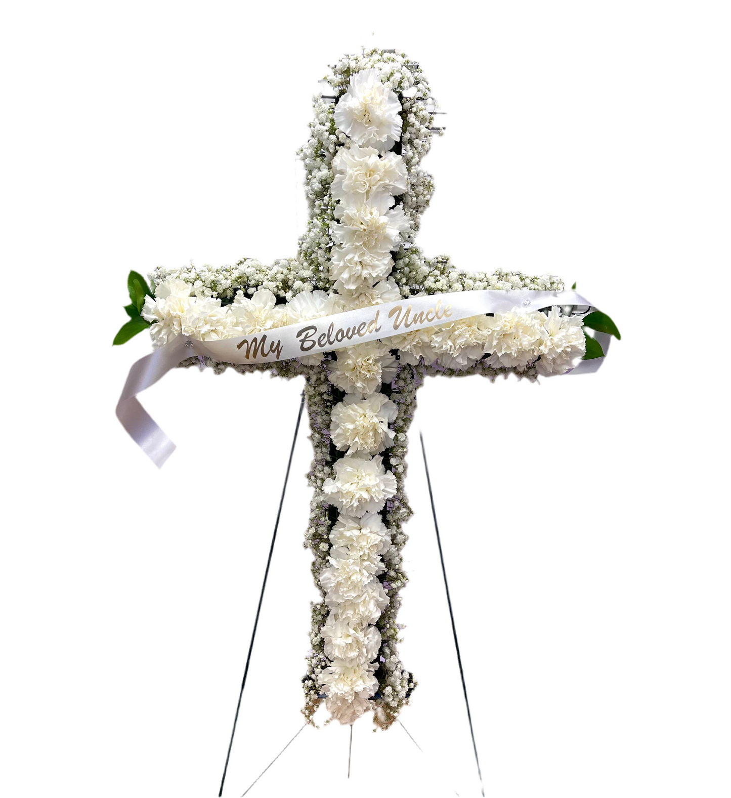 White Standing Cross