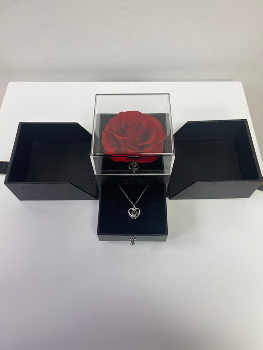 Eternal Rose Box - BLUE rose