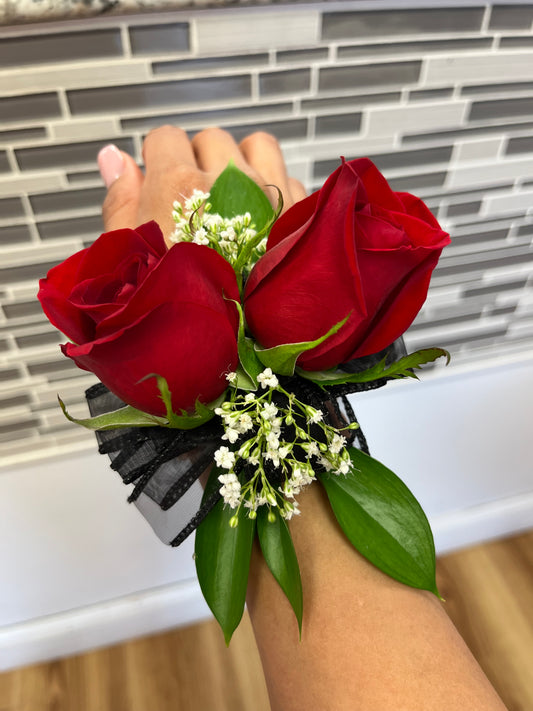 Two Roses Corsage