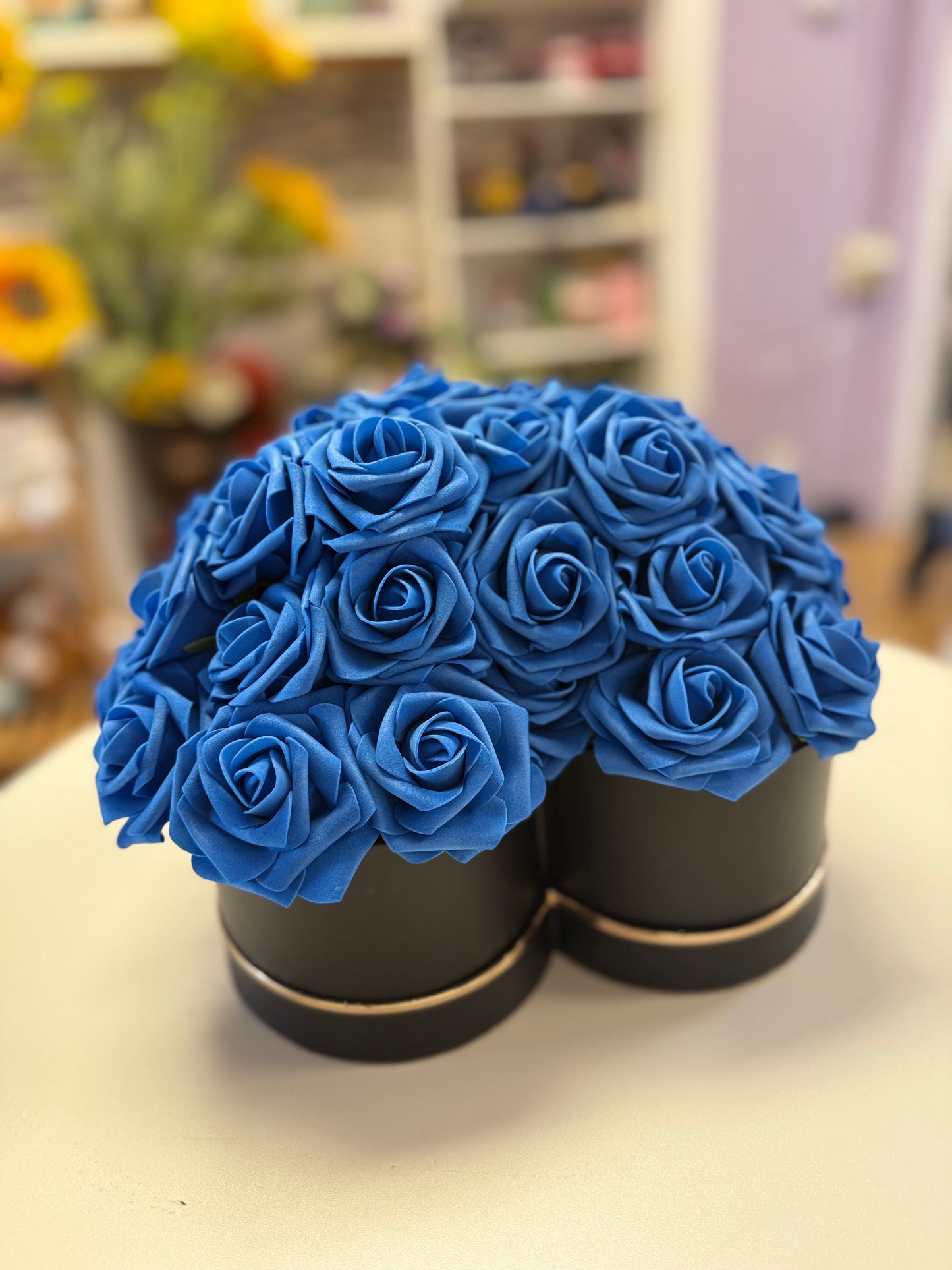 Eternal Blue Roses