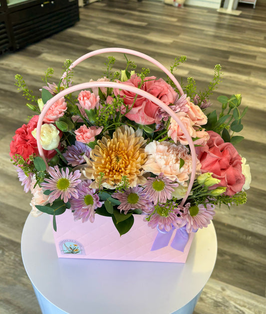 Floral purse