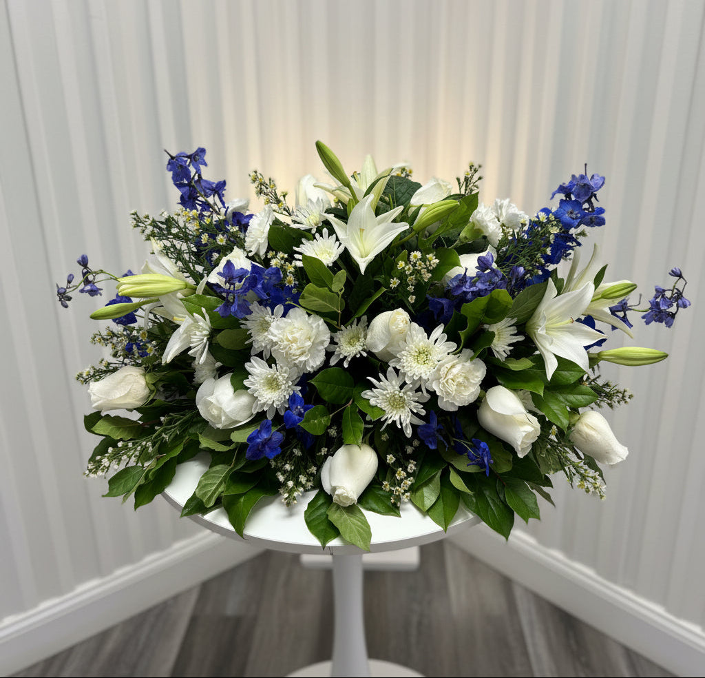 Serene casket spray