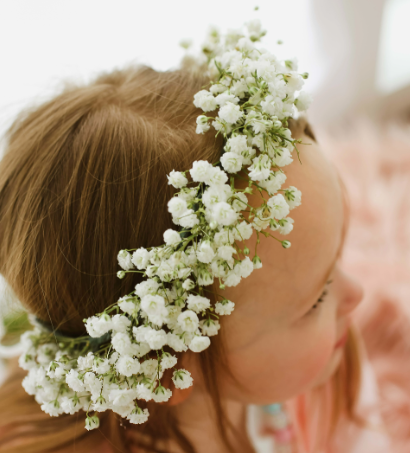 Baby Breath Crown