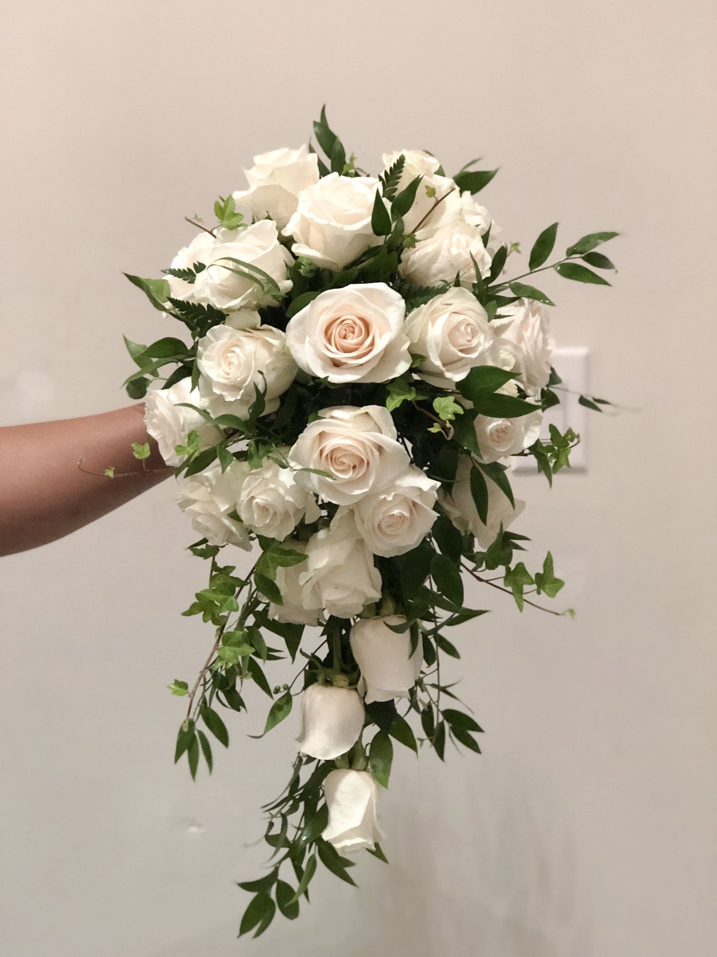 Rose Cascade Bouquet