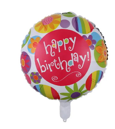 Happy Birthday Mylar Balloon