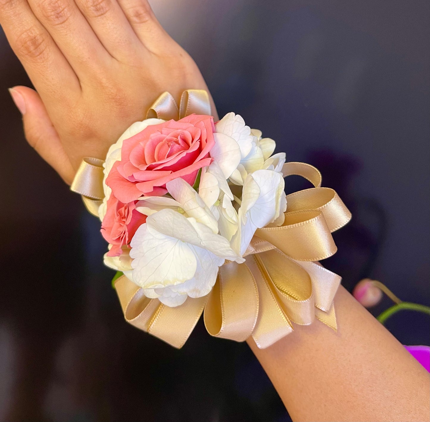 Hydrangea Corsage