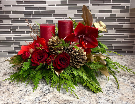 Christmas Carol Center Piece