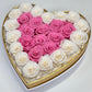27 Preserved Roses Heart