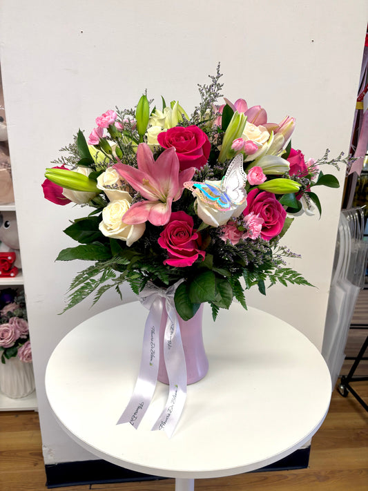 Bloom Pink Vase