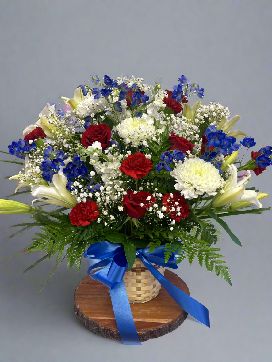 Patriotic Basket