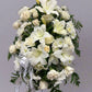 White Doves Standing Spray
