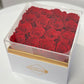 16 Preserved Red Roses Box