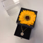 Sunflower Necklace Box