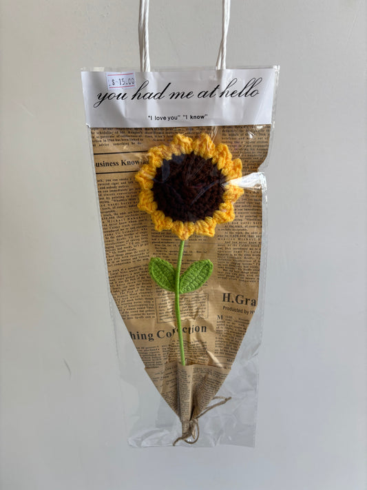 Crochet Sunflower