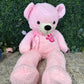 42" Large teddy bear - pink