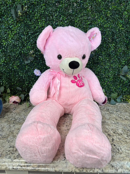 42" Large teddy bear - pink