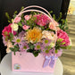 Floral purse