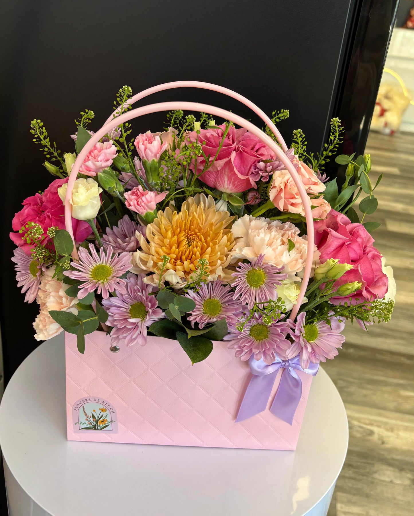 Floral purse