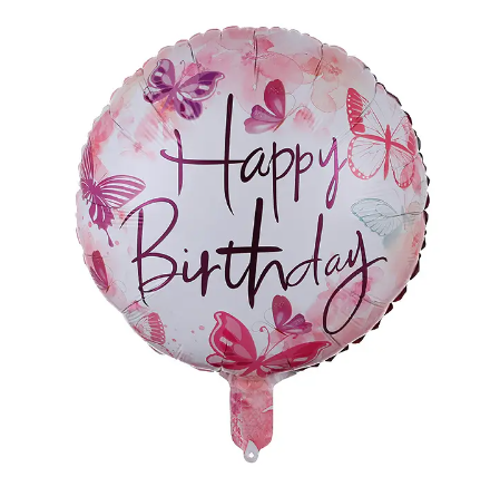 Happy Birthday Mylar Balloon