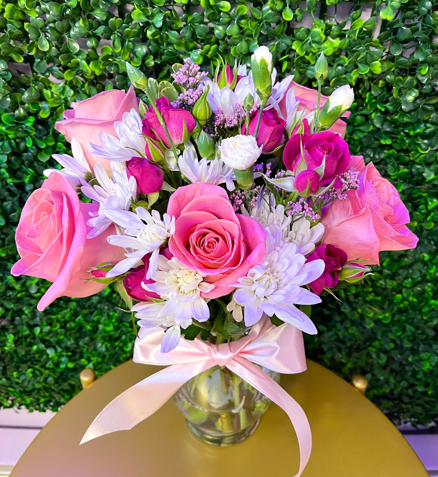 Amour Vase Arrangement