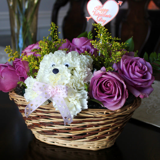 Puppy Love Basket